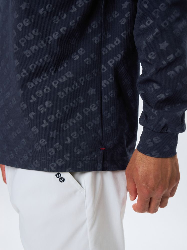 and per se(アンパスィ) ｜スイングドライエンボス長袖ボタンダウンシャツ（メンズ）