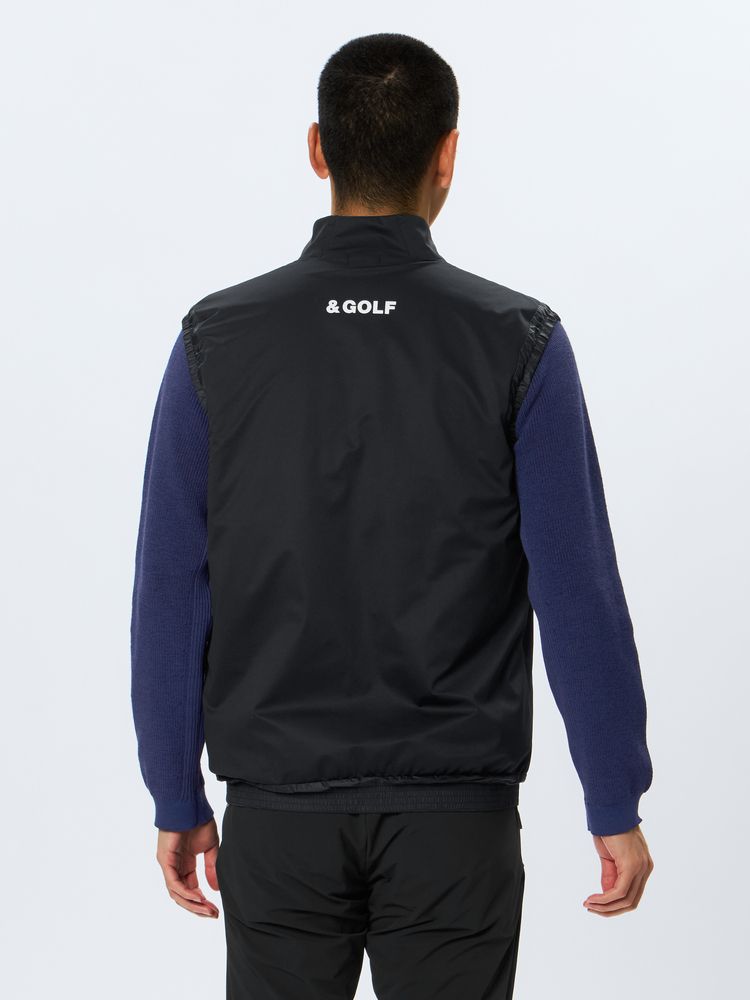 and per se(アンパスィ) ｜＆GOLF エアロ2レイヤー ベスト（メンズ）