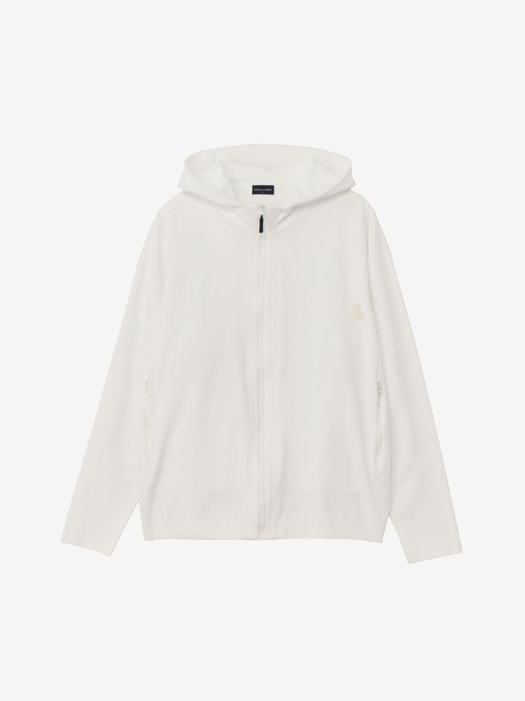 and per se(アンパスィ) ｜＆GOLF フレキシブライトニット フルジップフーディー（メンズ）