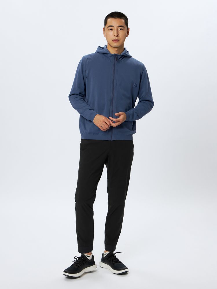 and per se(アンパスィ) ｜＆GOLF フレキシブライトニット フルジップフーディー（メンズ）