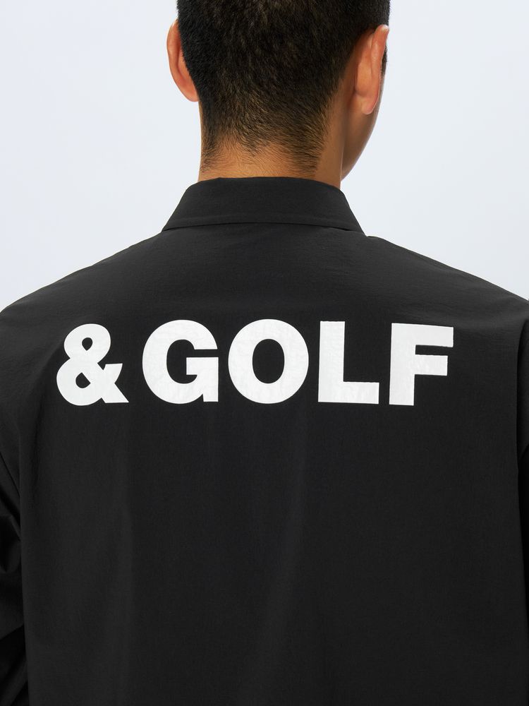 and per se(アンパスィ) ｜＆GOLF ターフマスターライト ラガーシャツ（メンズ）