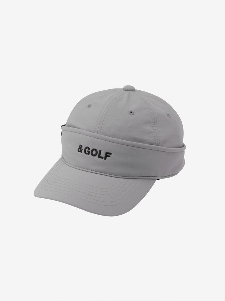 and per se(アンパスィ) ｜＆GOLF アンドタイプライター 2WAYワークキャップ（メンズ）