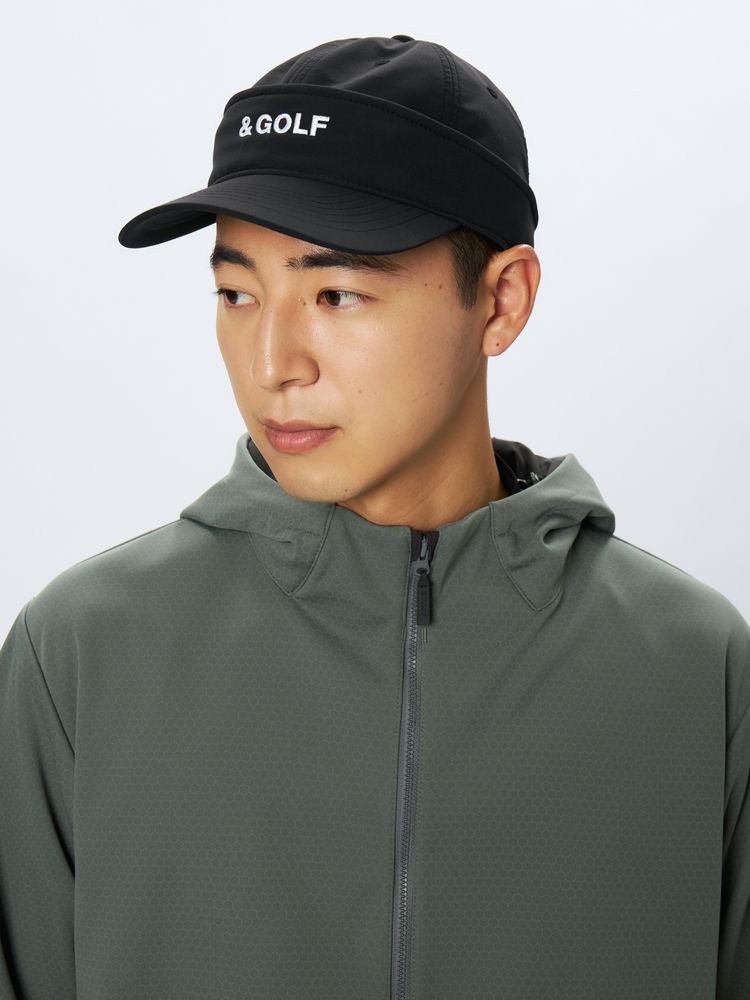 and per se(アンパスィ) ｜＆GOLF アンドタイプライター 2WAYワークキャップ（メンズ）