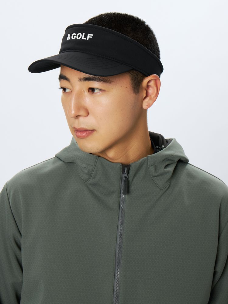 and per se(アンパスィ) ｜＆GOLF アンドタイプライター 2WAYワークキャップ（メンズ）