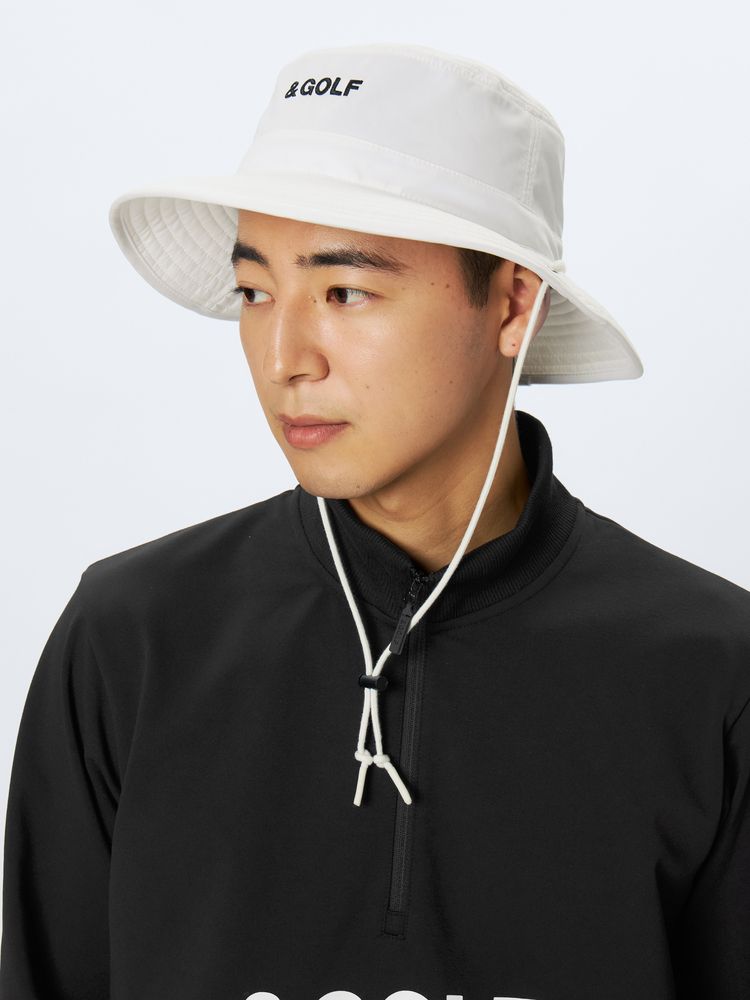 and per se(アンパスィ) ｜＆GOLF アンドタイプライター サファリハット（メンズ）