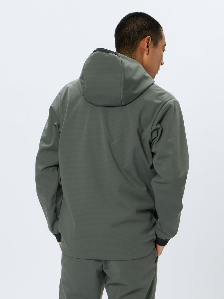 and per se(アンパスィ) ｜＆GOLF SGストレッチ3レイヤー フルジップパーカ（ユニセックス）