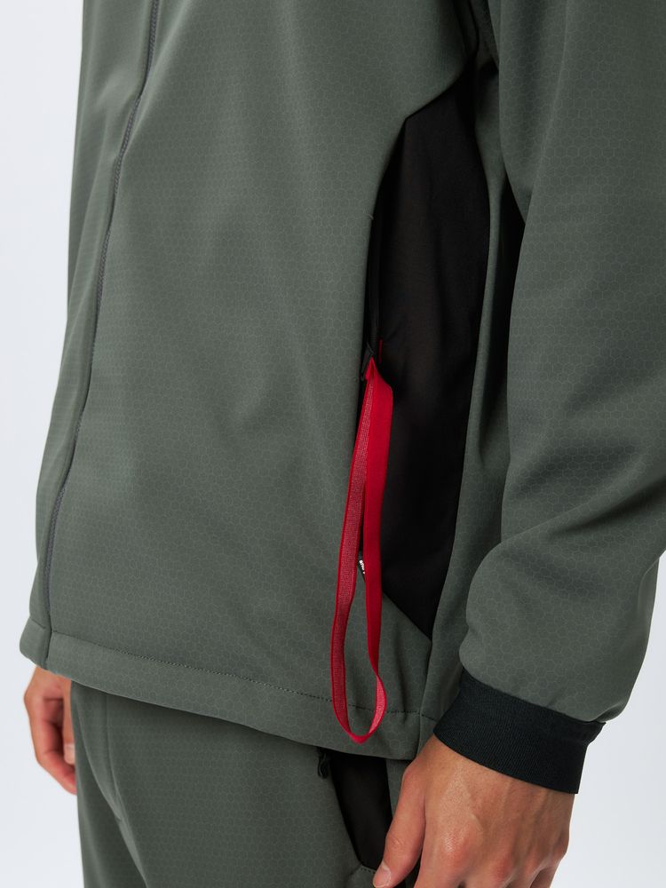 and per se(アンパスィ) ｜＆GOLF SGストレッチ3レイヤー フルジップパーカ（ユニセックス）