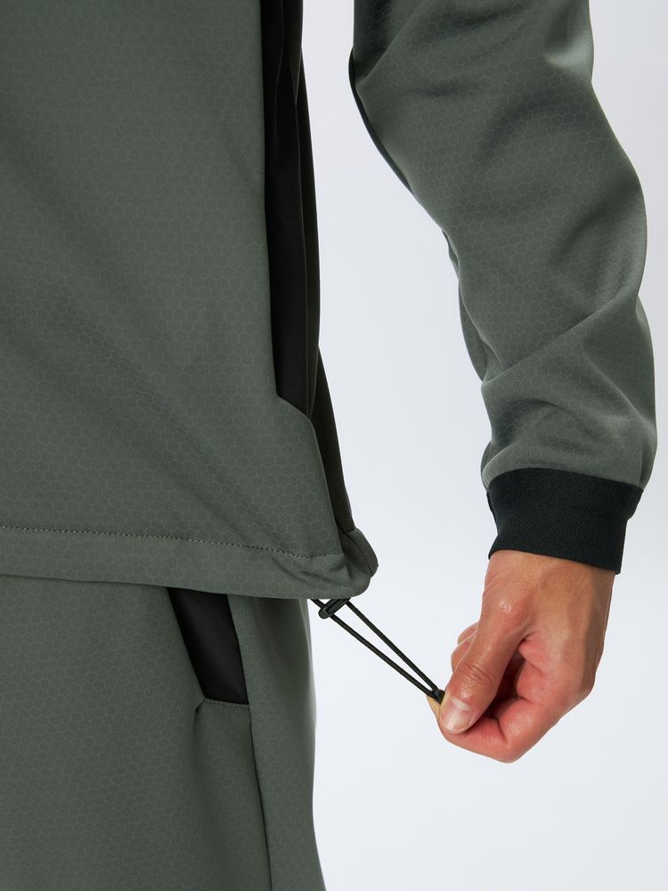 and per se(アンパスィ) ｜＆GOLF SGストレッチ3レイヤー フルジップパーカ（ユニセックス）