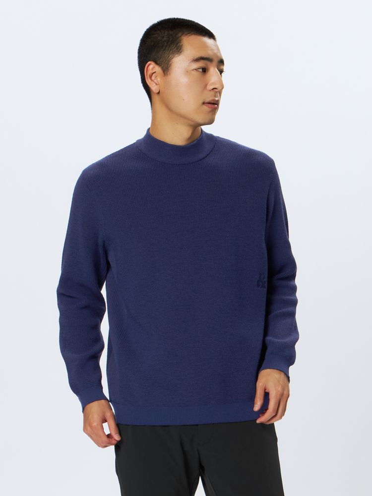 and per se(アンパスィ) ｜＆GOLF ウールxペーパーファイバーニット セーター（ユニセックス）