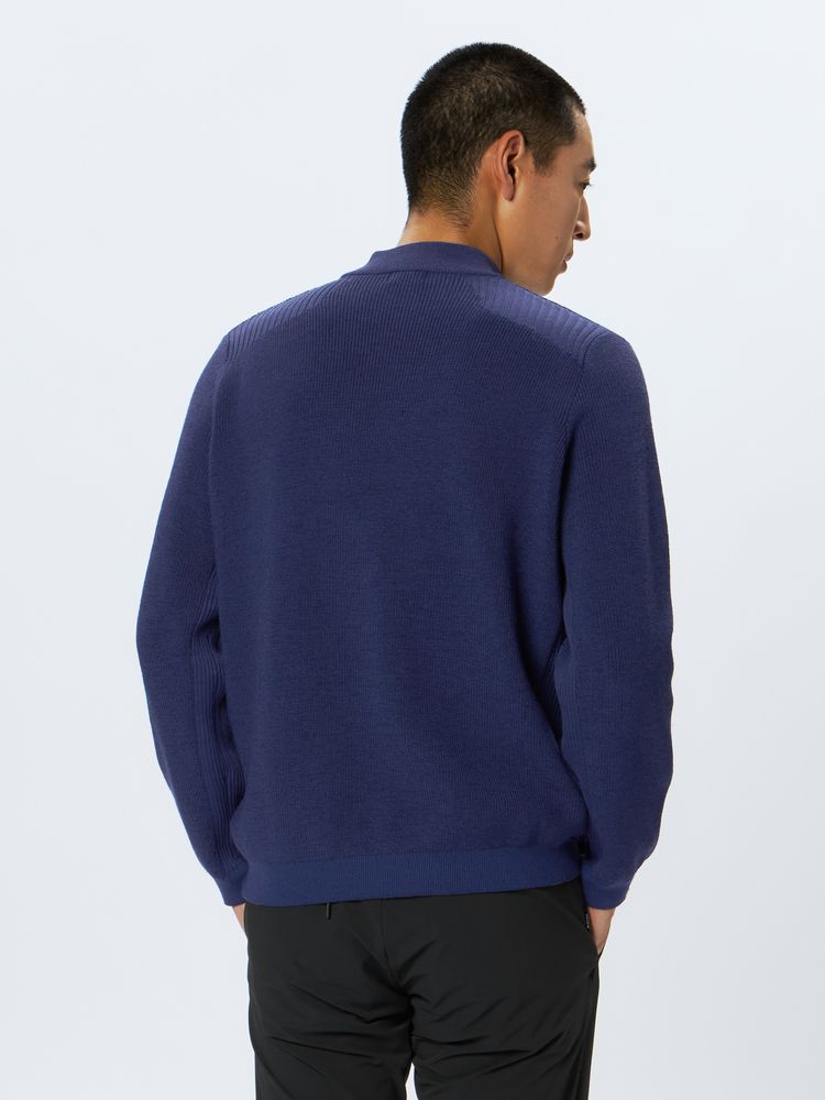 and per se(アンパスィ) ｜＆GOLF ウールxペーパーファイバーニット セーター（ユニセックス）