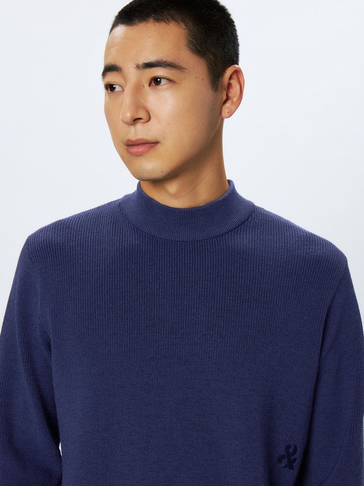 and per se(アンパスィ) ｜＆GOLF ウールxペーパーファイバーニット セーター（ユニセックス）