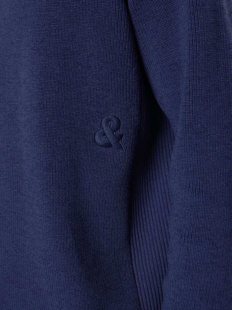 and per se(アンパスィ) ｜＆GOLF ウールxペーパーファイバーニット セーター（ユニセックス）