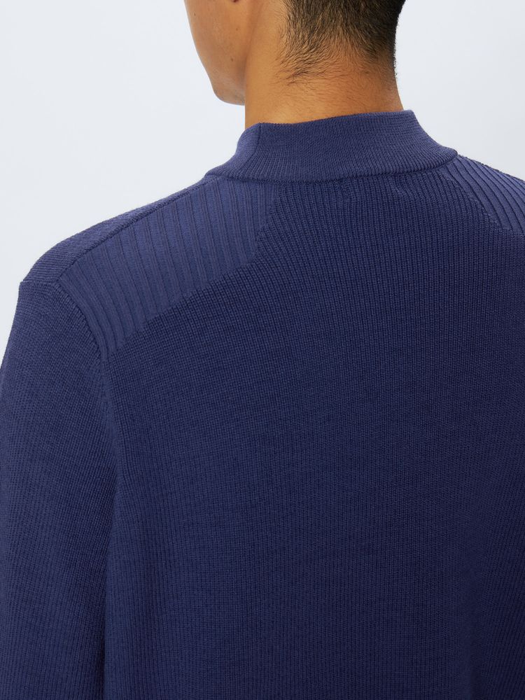 and per se(アンパスィ) ｜＆GOLF ウールxペーパーファイバーニット セーター（ユニセックス）