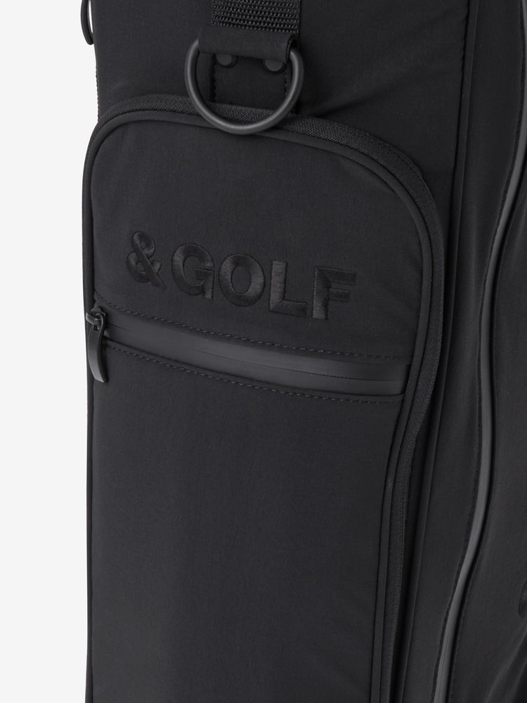 公式】＆GOLF ターフマスター スタンド付きキャディバッグ（ユニ