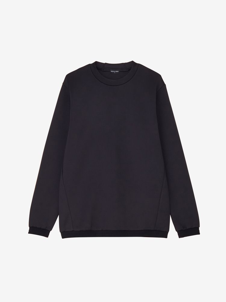 and per se(アンパスィ) ｜＆GOLF スペーサーニット クルーネックシャツ（ユニセックス）