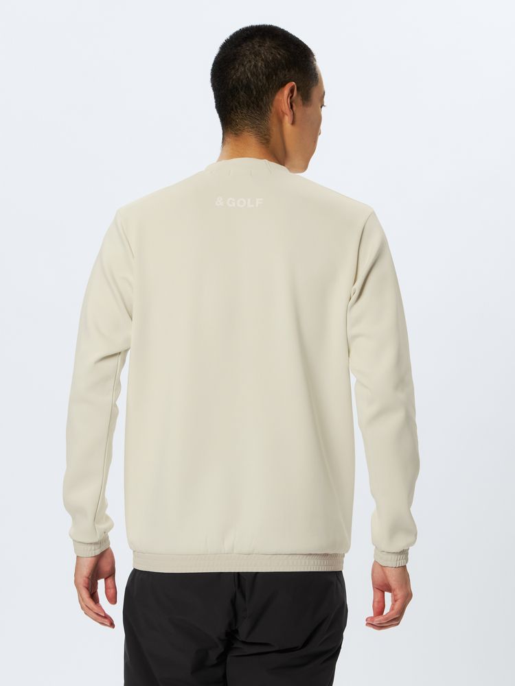 and per se(アンパスィ) ｜＆GOLF スペーサーニット クルーネックシャツ（ユニセックス）