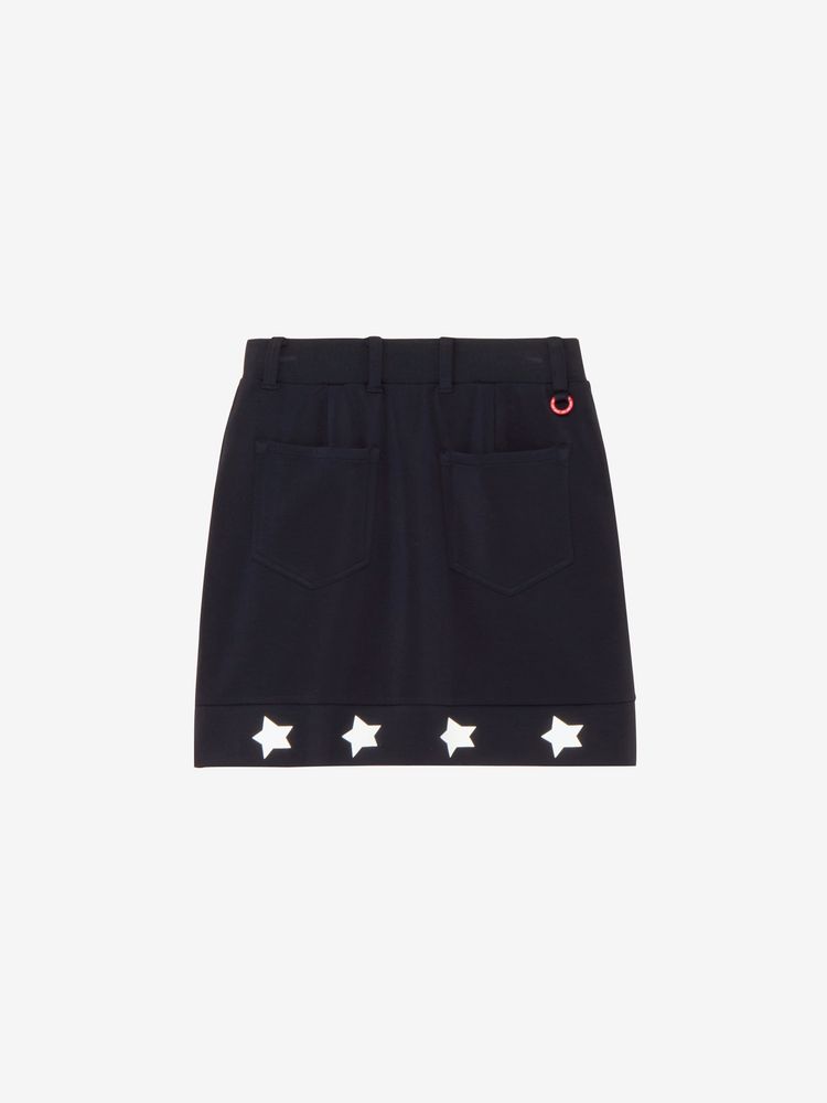 AND PER SE アンパスィ 半袖スウェットスカート　上下セット 公式】ショットスムーザースウェット 半袖プルオーバー