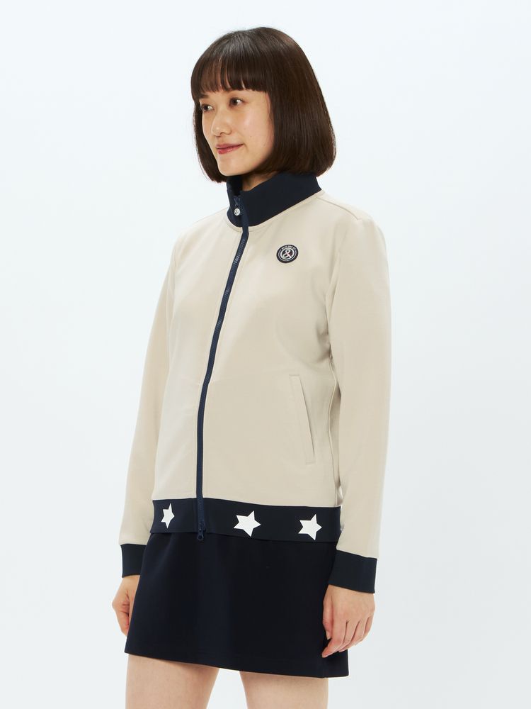 and per se(アンパスィ) ｜ショットスムーザースウェット ブルゾン（レディース）