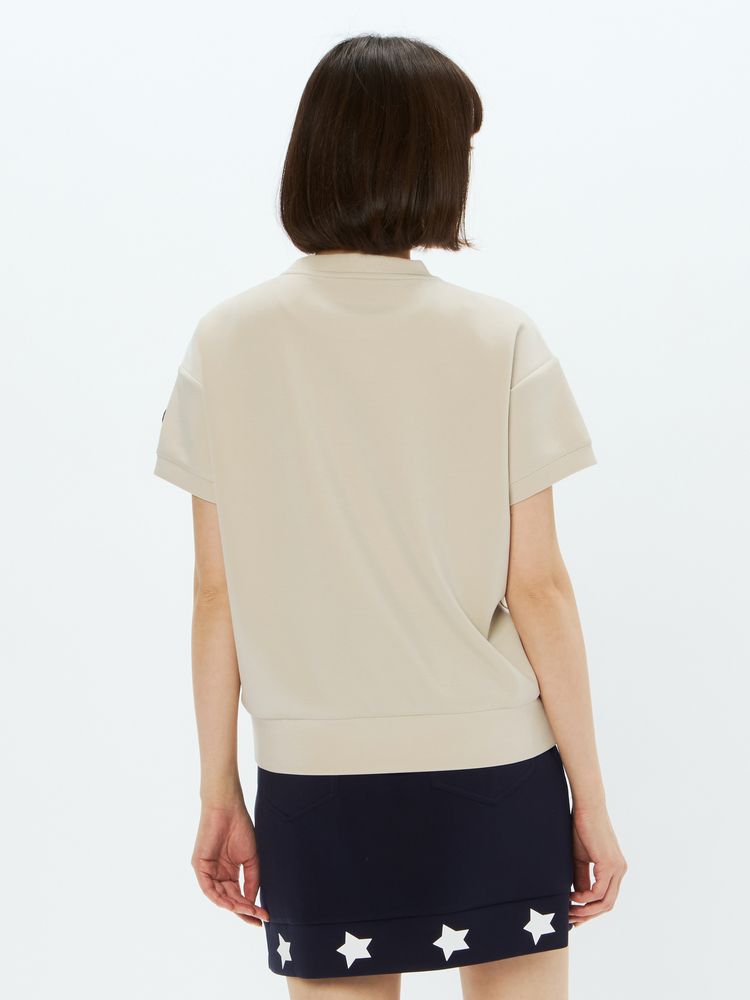 and per se(アンパスィ) ｜ショットスムーザースウェット 半袖プルオーバー（レディース）