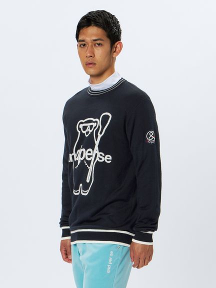 公式・セール】クレアニットクルーネックセーター・日本製（メンズ