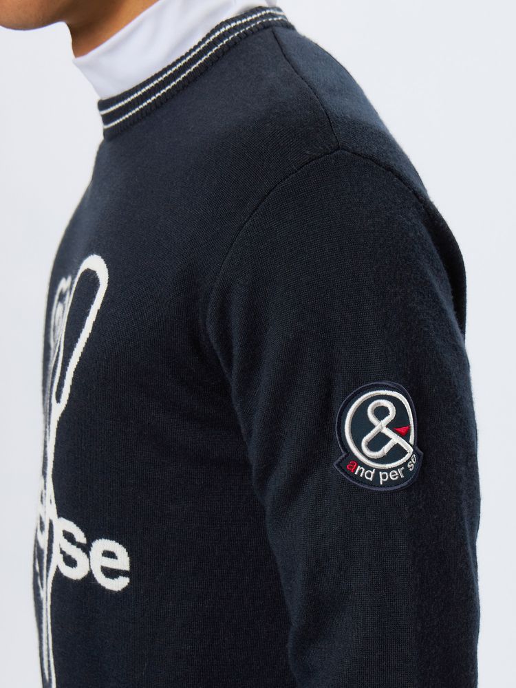 公式・限定】クレアニットクルーネックセーター・日本製（メンズ