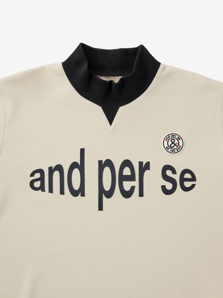 and per se(アンパスィ) ｜ショットスムーザースウェットプルオーバー（メンズ）