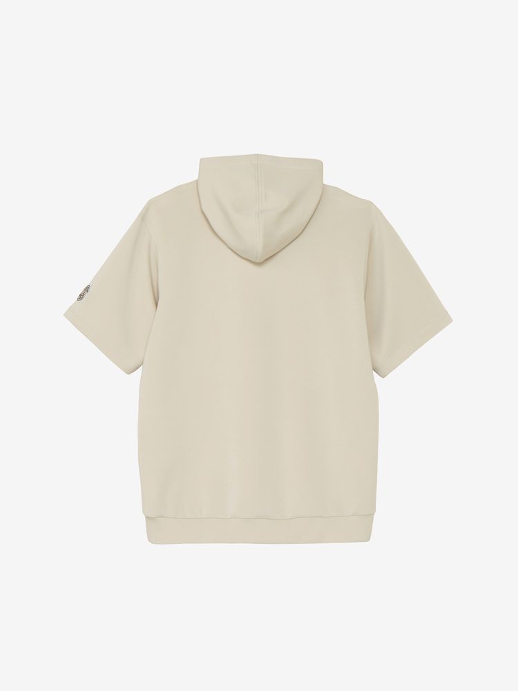 and per se(アンパスィ) ｜ショットスムーザースウェット半袖フーディーシャツ（メンズ）