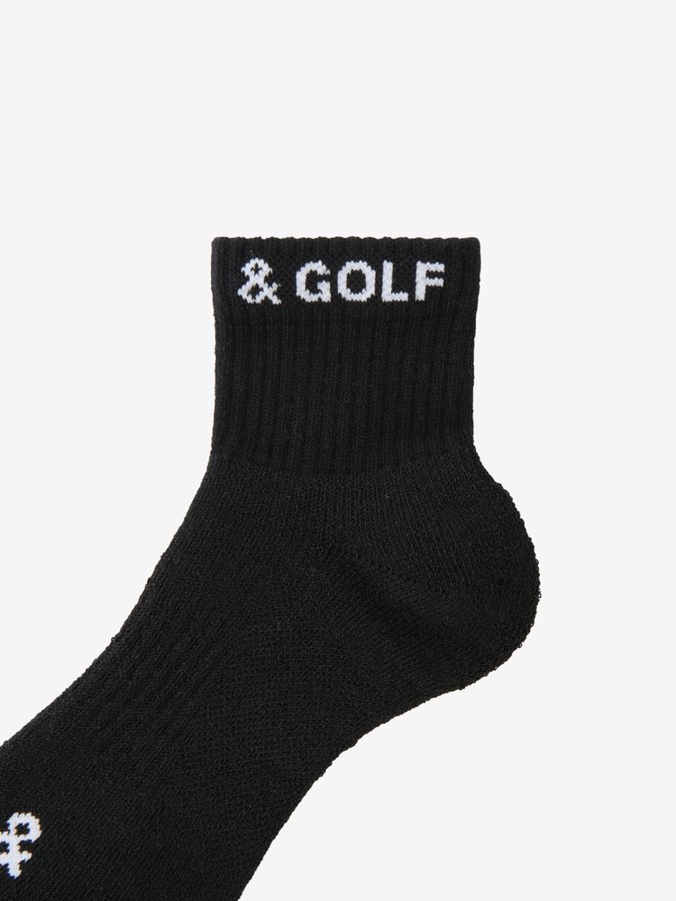 and per se(アンパスィ) ｜&GOLF ペーパーファイバー アンクル ソックス（メンズ）