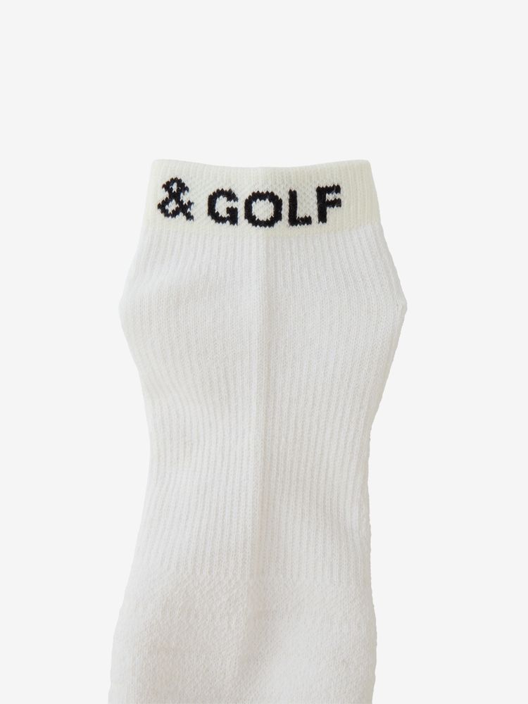 and per se(アンパスィ) ｜&GOLF ペーパーファイバー ローカット ソックス（メンズ）
