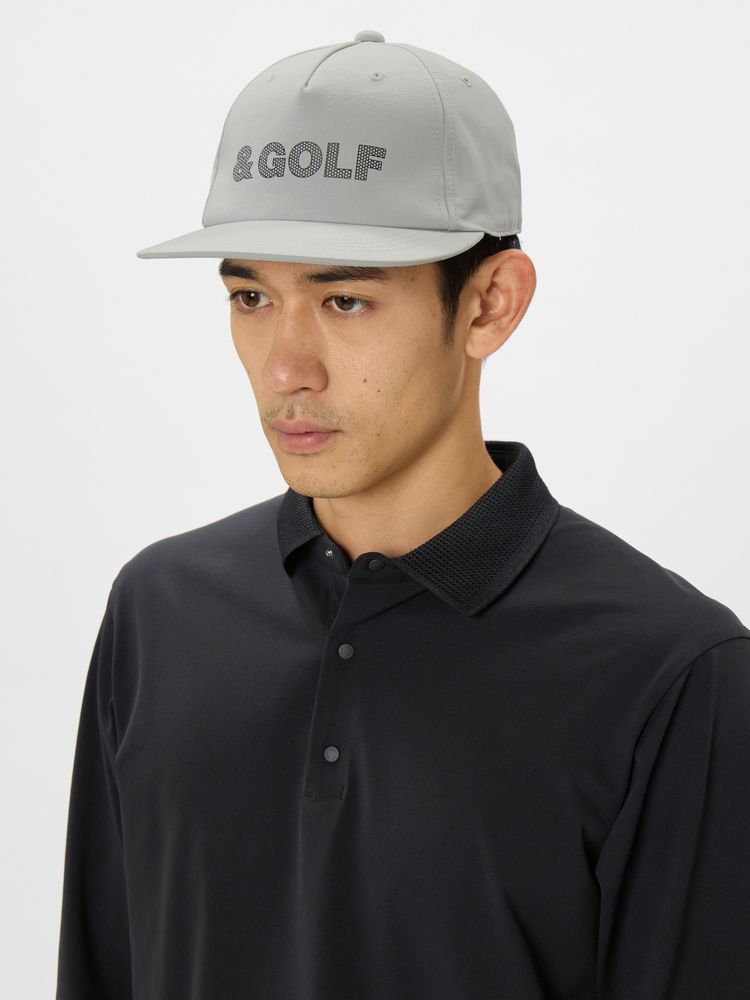 and per se(アンパスィ) ｜&GOLF C2C ウォーターリパレント フラットキャップ（メンズ）