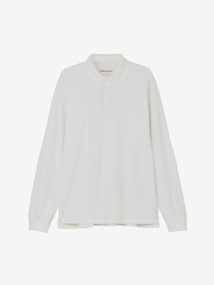 and per se(アンパスィ) ｜&GOLF クール&フレックス長袖ポロシャツ（メンズ）