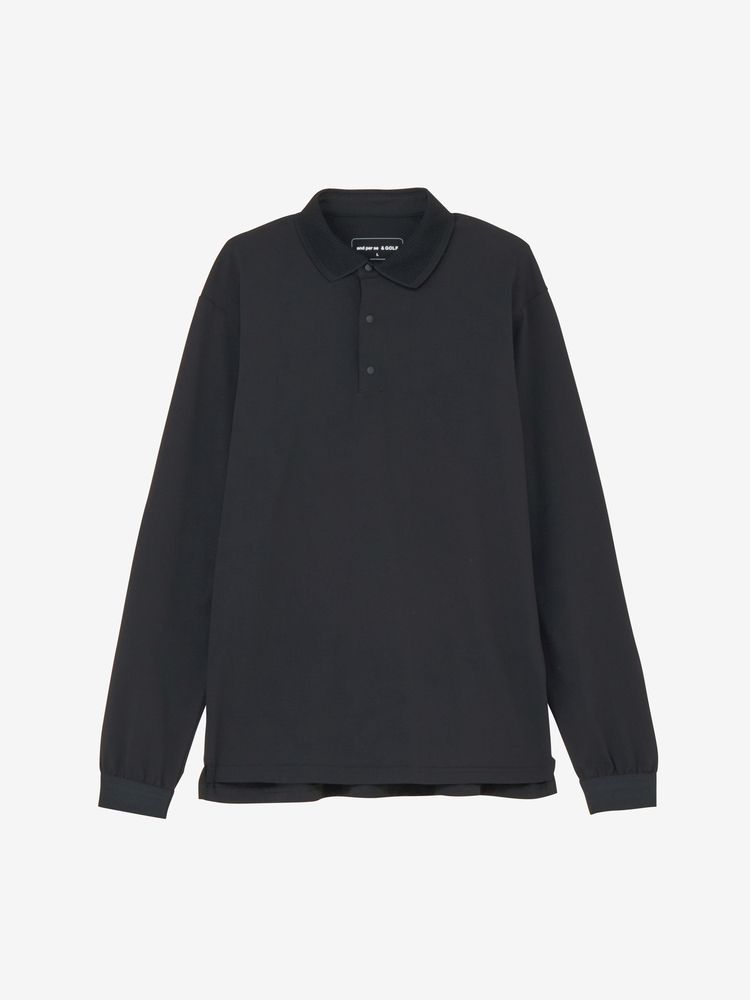 and per se(アンパスィ) ｜&GOLF クール&フレックス長袖ポロシャツ（メンズ）