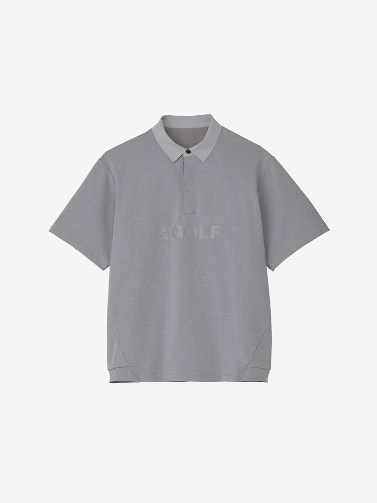 and per se(アンパスィ) ｜&GOLF エアリーフレンチテリー 半袖プルオーバー（ユニセックス）