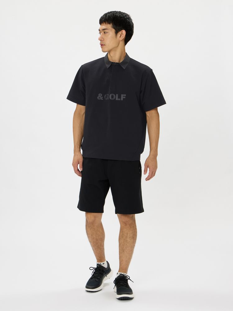 and per se(アンパスィ) ｜&GOLF エアリーフレンチテリー 半袖プルオーバー（ユニセックス）