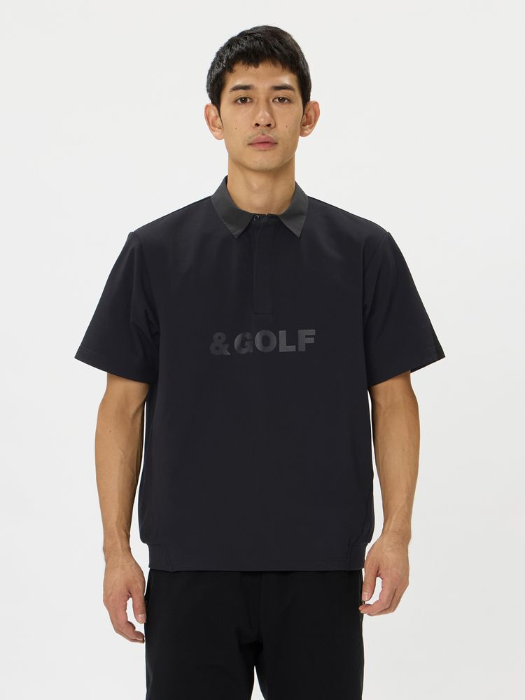 and per se(アンパスィ) ｜&GOLF エアリーフレンチテリー 半袖プルオーバー（ユニセックス）