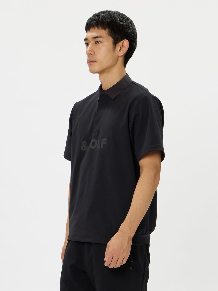 and per se(アンパスィ) ｜&GOLF エアリーフレンチテリー 半袖プルオーバー（ユニセックス）