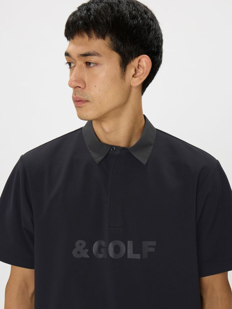 and per se(アンパスィ) ｜&GOLF エアリーフレンチテリー 半袖プルオーバー（ユニセックス）