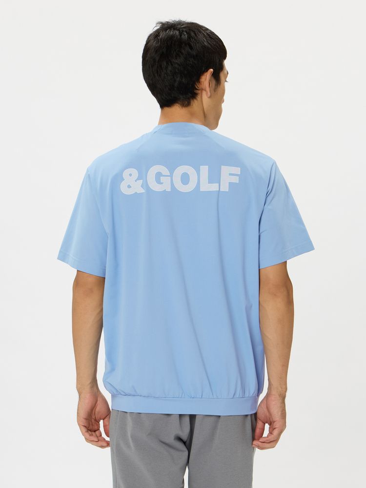 and per se(アンパスィ) ｜&GOLF クール&フレックス半袖Tシャツ（ユニセックス）