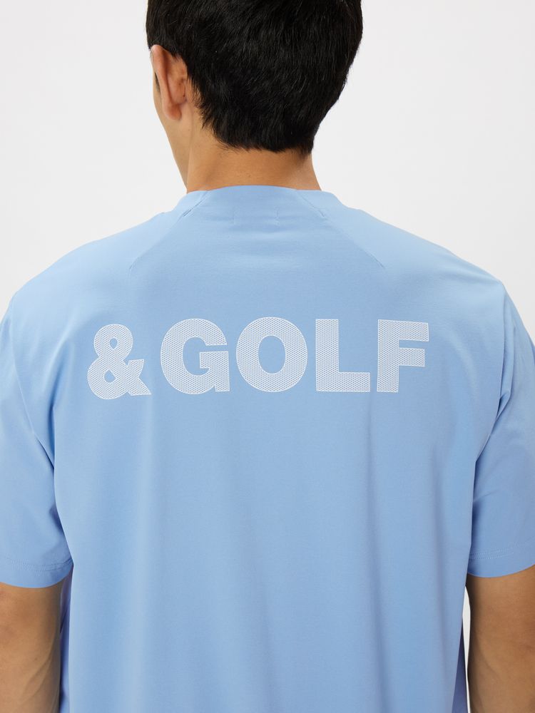 and per se(アンパスィ) ｜&GOLF クール&フレックス半袖Tシャツ（ユニセックス）