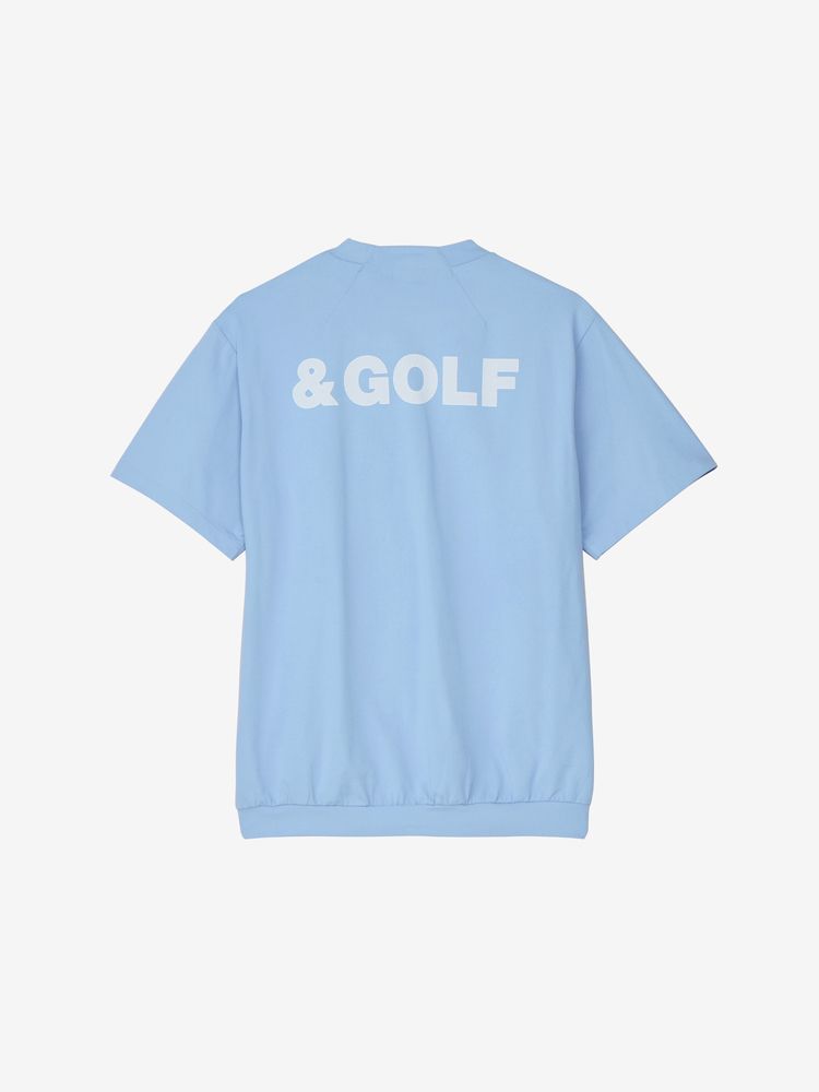 and per se(アンパスィ) ｜&GOLF クール&フレックス半袖Tシャツ（ユニセックス）