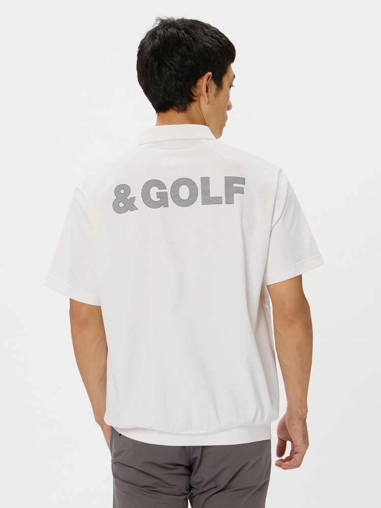 and per se(アンパスィ) ｜&GOLF クール&フレックス半袖シャツ（ユニセックス）