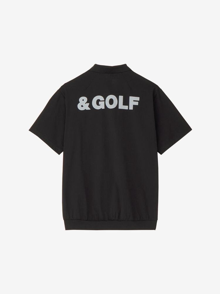 and per se(アンパスィ) ｜&GOLF クール&フレックス半袖シャツ（ユニセックス）