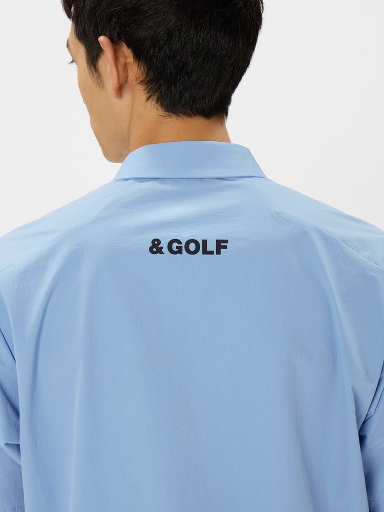 and per se(アンパスィ) ｜&GOLF ターフマスター+ 半袖ラガーシャツ（ユニセックス）