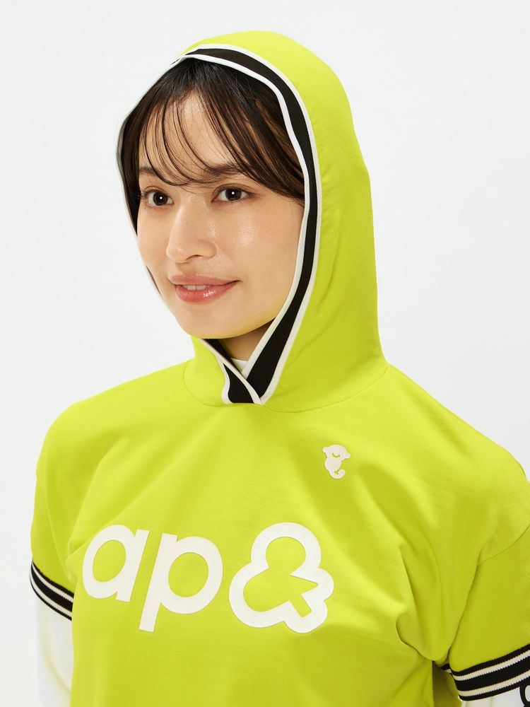 and per se(アンパスィ) ｜アクティブニット半袖プルオーバー（レディース）