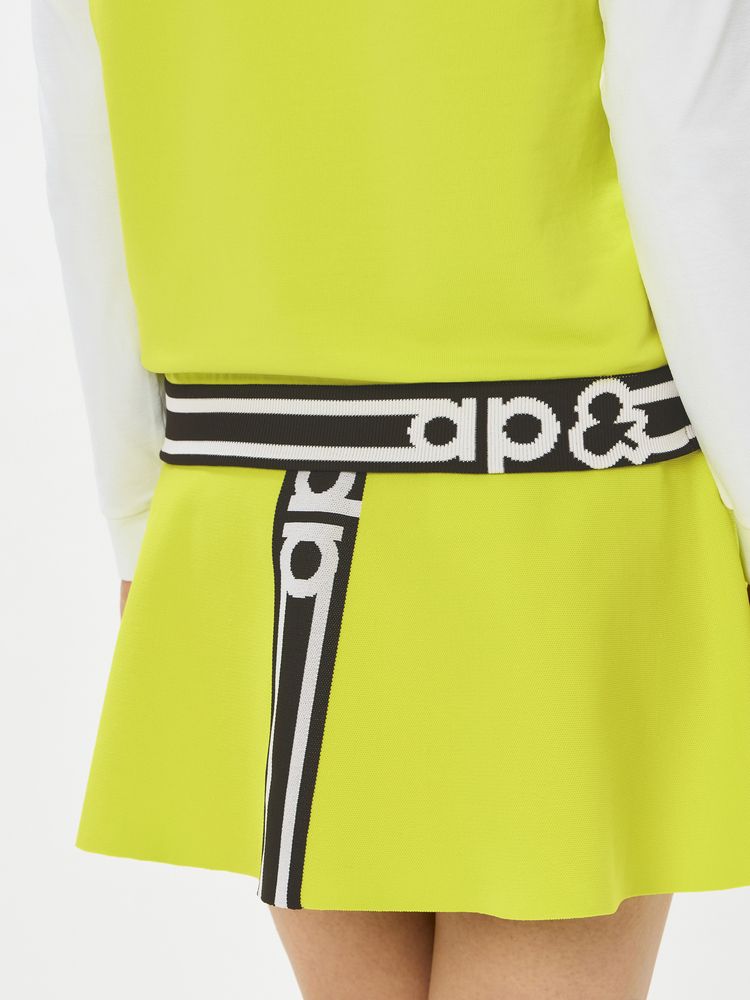 and per se(アンパスィ) ｜アクティブニット半袖プルオーバー（レディース）