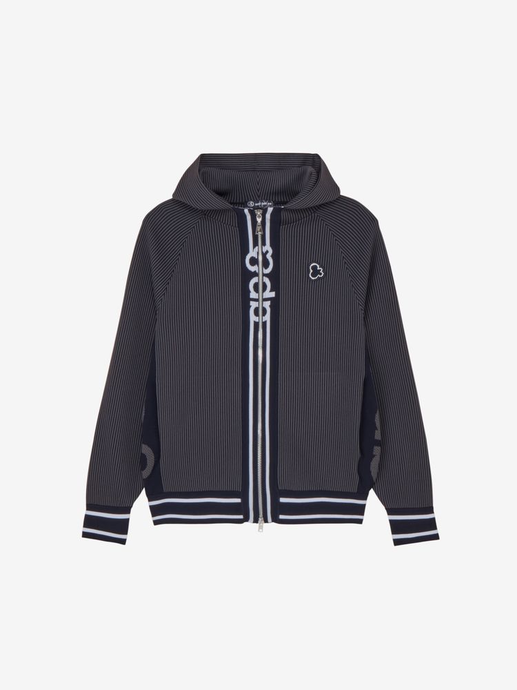 公式】3Dストライプニットブルゾン（レディース）｜アンパスィ公式ストア