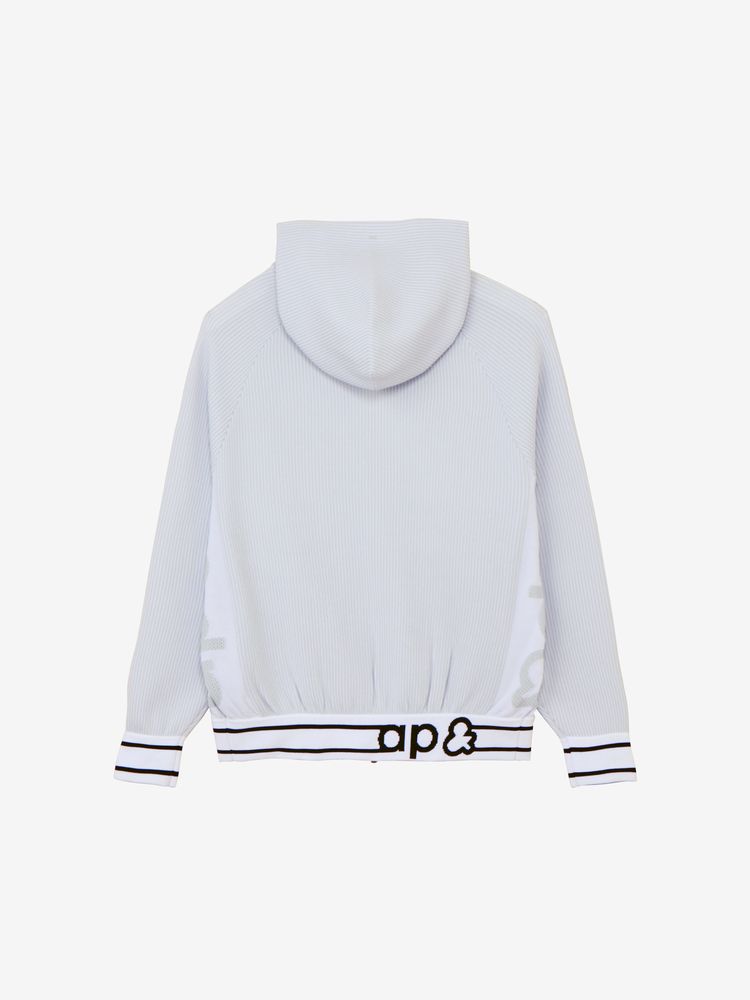 公式】3Dストライプニットブルゾン（レディース）｜アンパスィ公式ストア