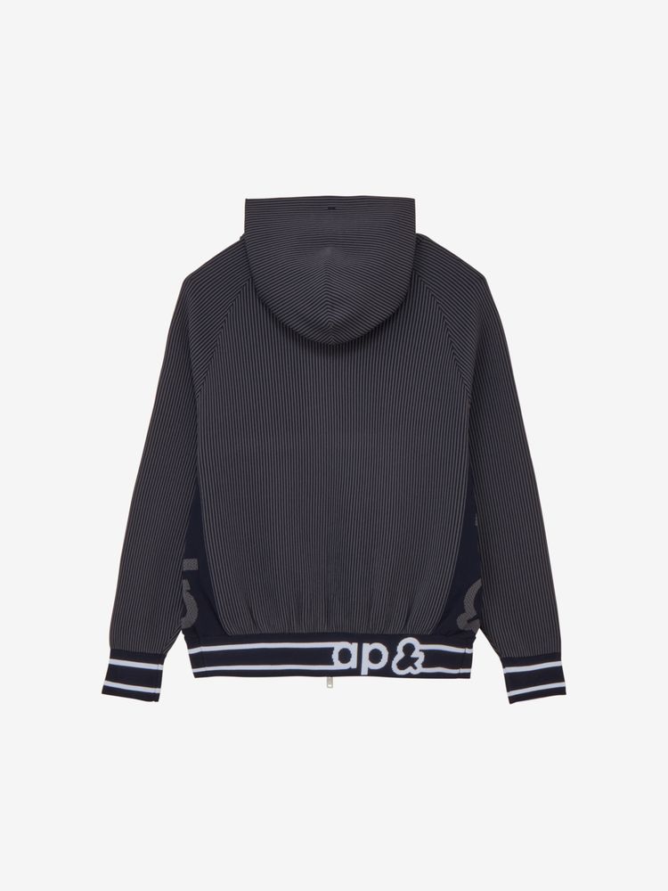 公式】3Dストライプニットブルゾン（レディース）｜アンパスィ公式ストア