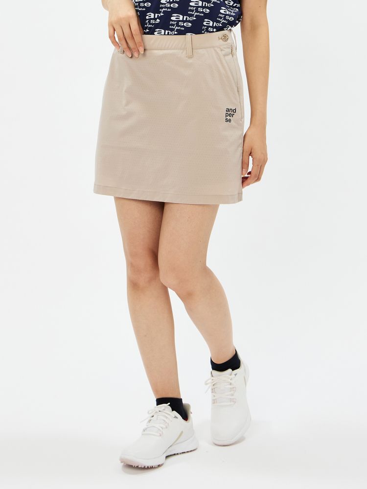 and per se(アンパスィ) ｜エアリークロス スカート（レディース）
