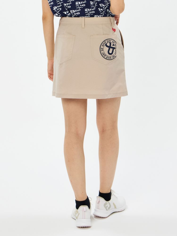 and per se(アンパスィ) ｜エアリークロス スカート（レディース）